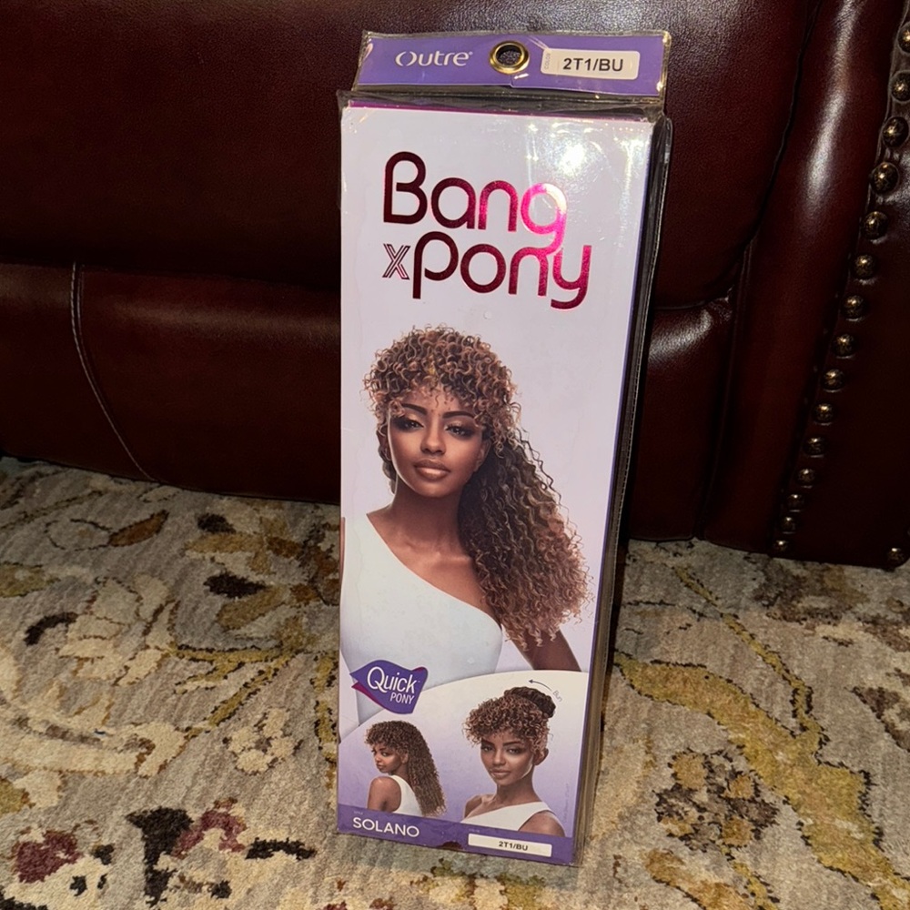 Pony Brown Wigs & Extensions with Defined Curls